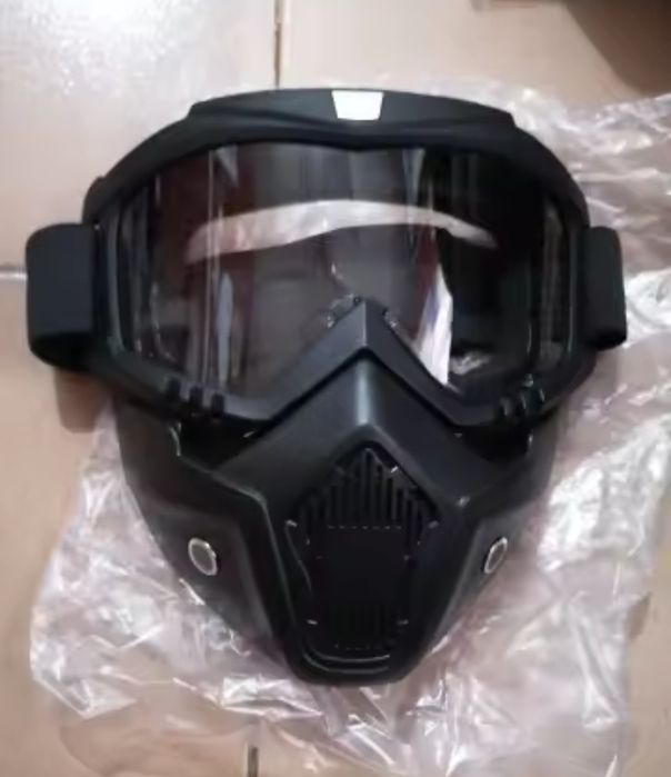 Nowa maska plus gogle na rower motocykl paintball narty