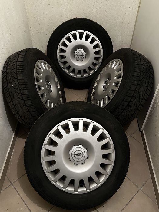 Opony i felgi zimowe 195/65/R15 5x110 Vectra Signum Astra