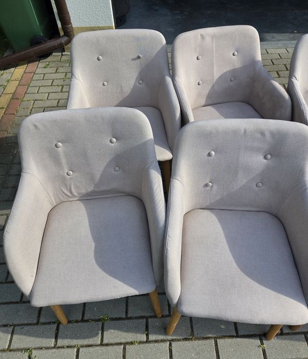 Krzesła komplet 499 za 10 szt.