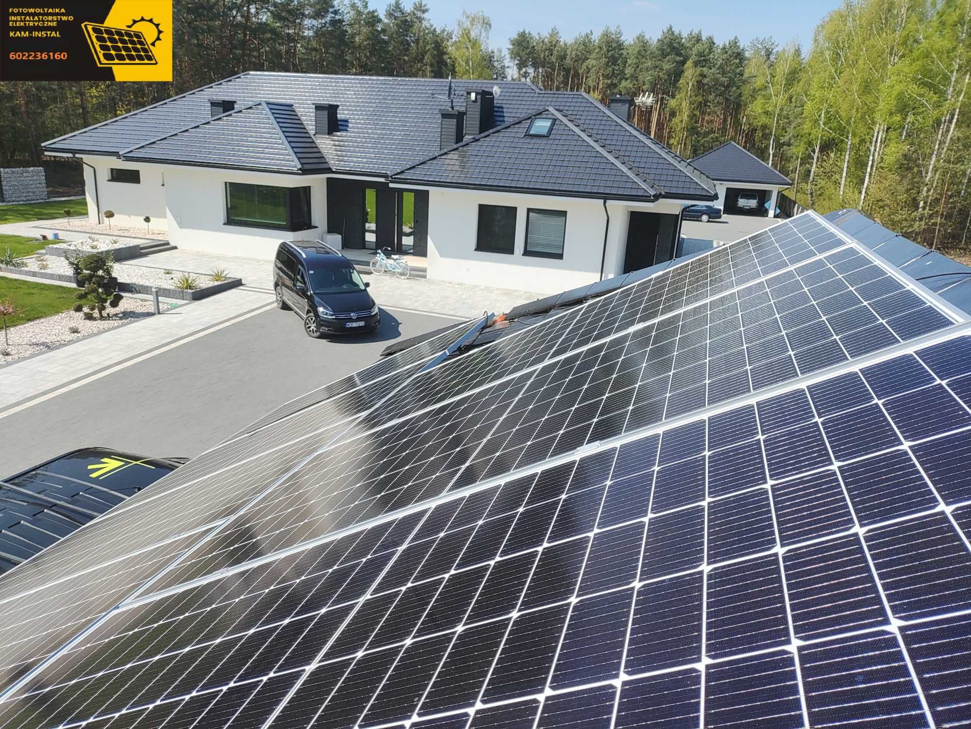 Instalacja fotowoltaiczna 5kw, magazyn energii , montaż , serwis