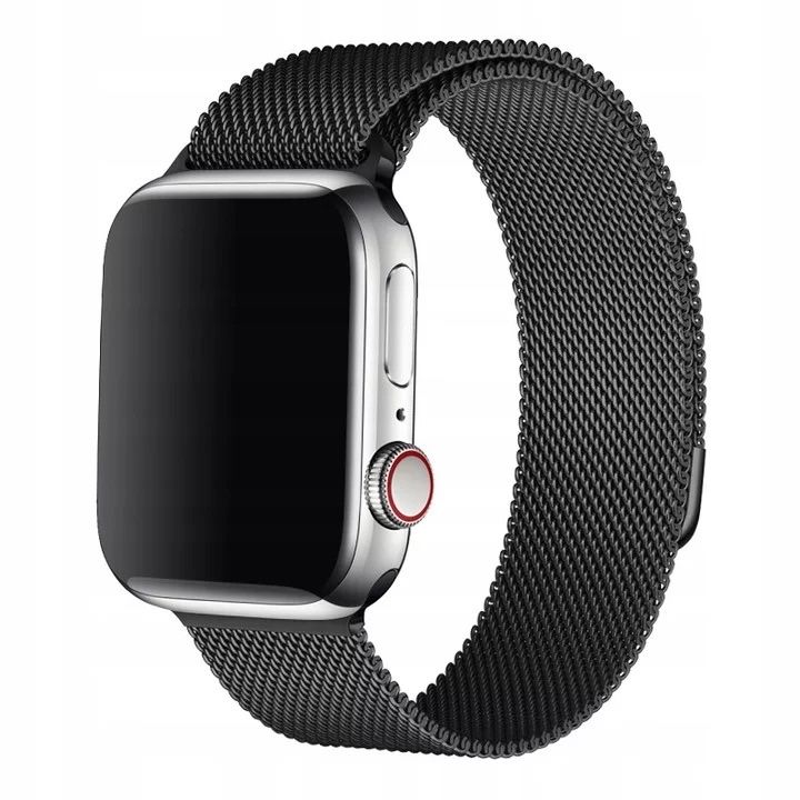 Bransoleta StrapBand mediolańska do Apple Watch 38/40/41 czarna