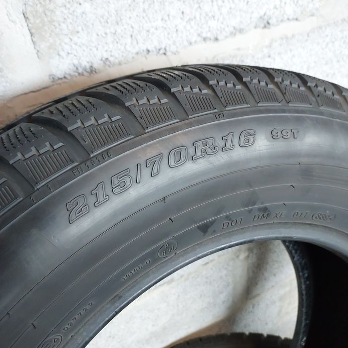 шини б у 215/70R16 зимові Dunlop Falken Nexen зима склад резини