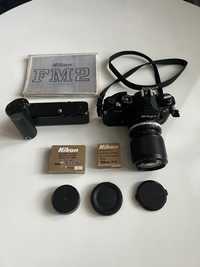 Nikon FM2 idealny + Nikkor 35-105mm