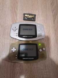 Dwie mini konsole game boy advance + gra hary poter