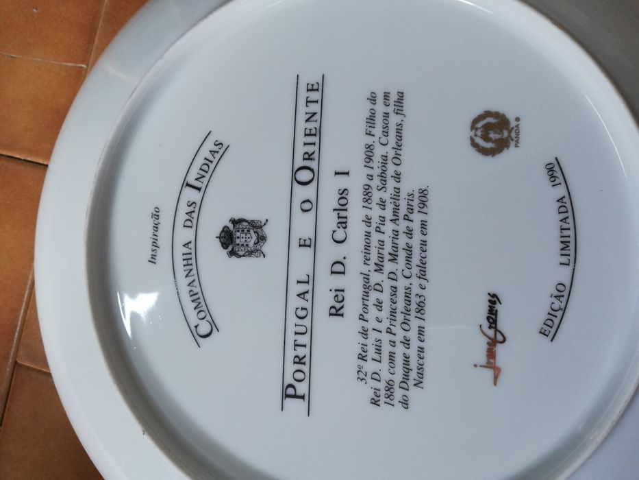 Pratos de colecção