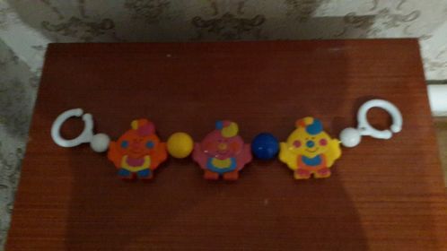 Погремушка на коляску Canpol Babies Клоуны