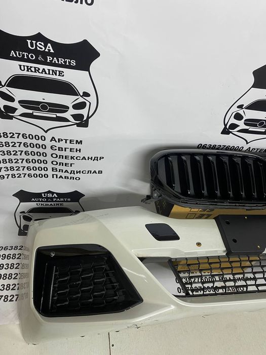 BMW 5-Series G30 (G38) Бампер передній у зборі M-Pack(Б/В оригінал) 20
