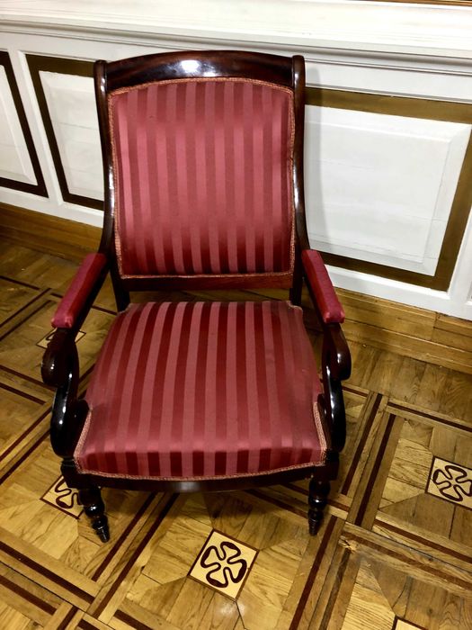 Lata 60' fotele typu Bergér, 2 szt., Berżer Henrykow