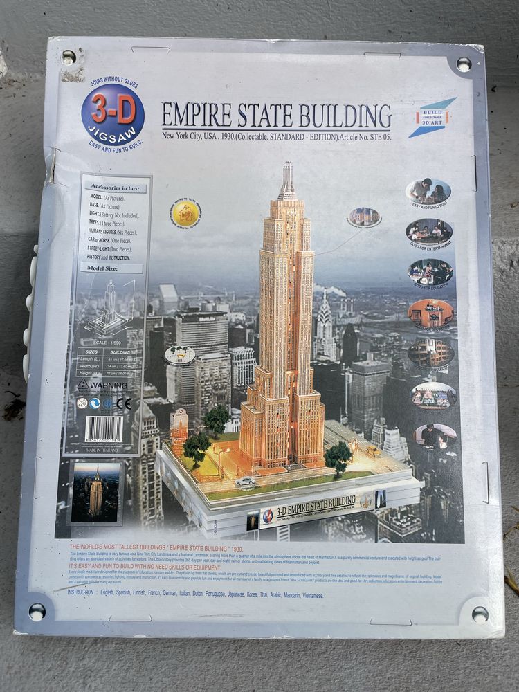 3D Empire State Building