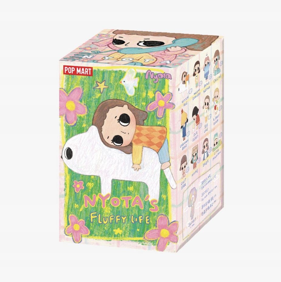 Original Pop Mart Nyota's Fluffy Life Series Figures popmart Nyota