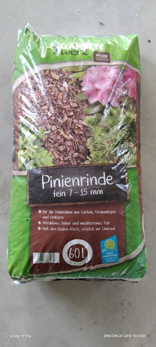 Sacos de casca de pinheiro