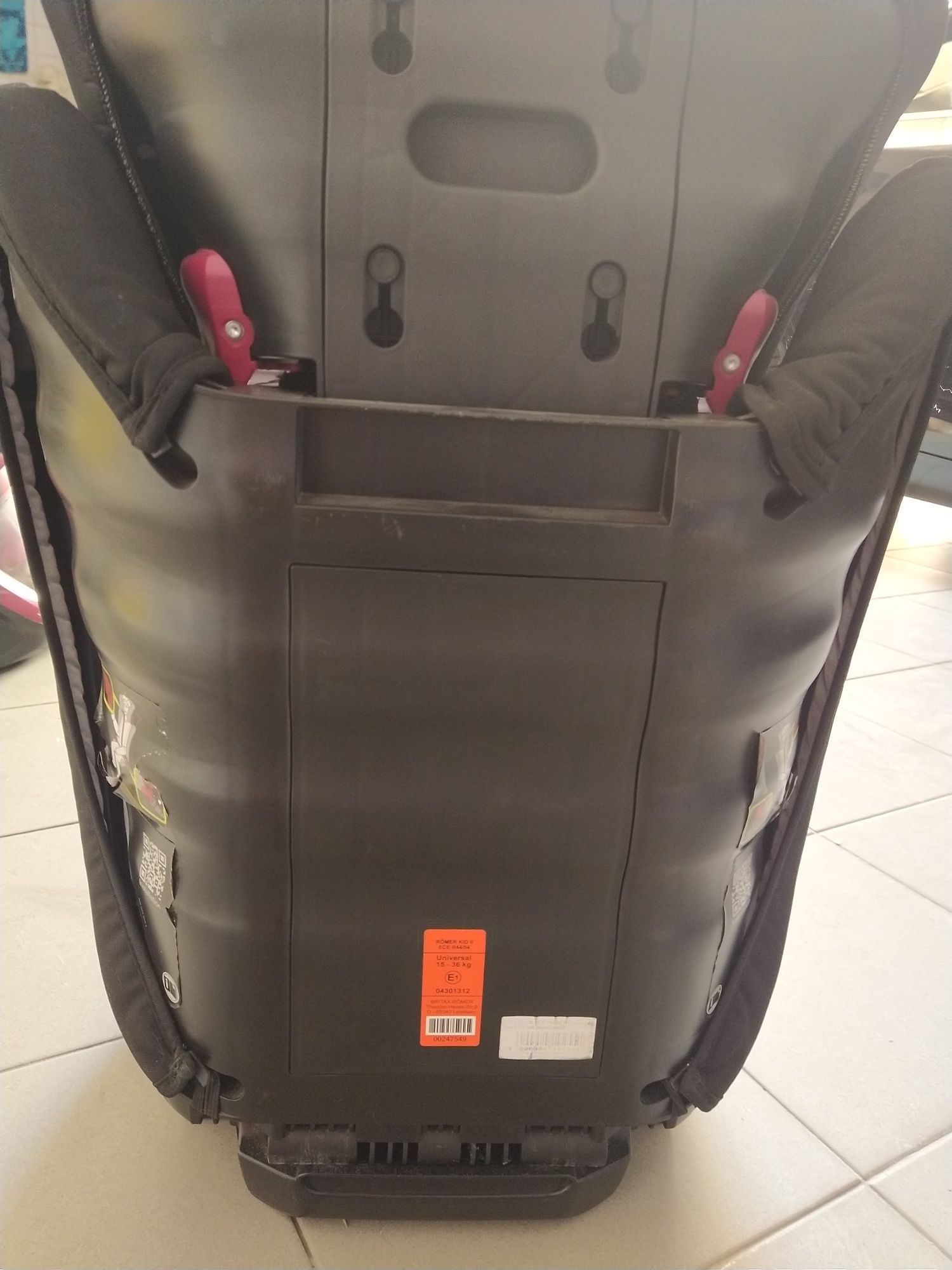 Romer kid ll cadeira auto