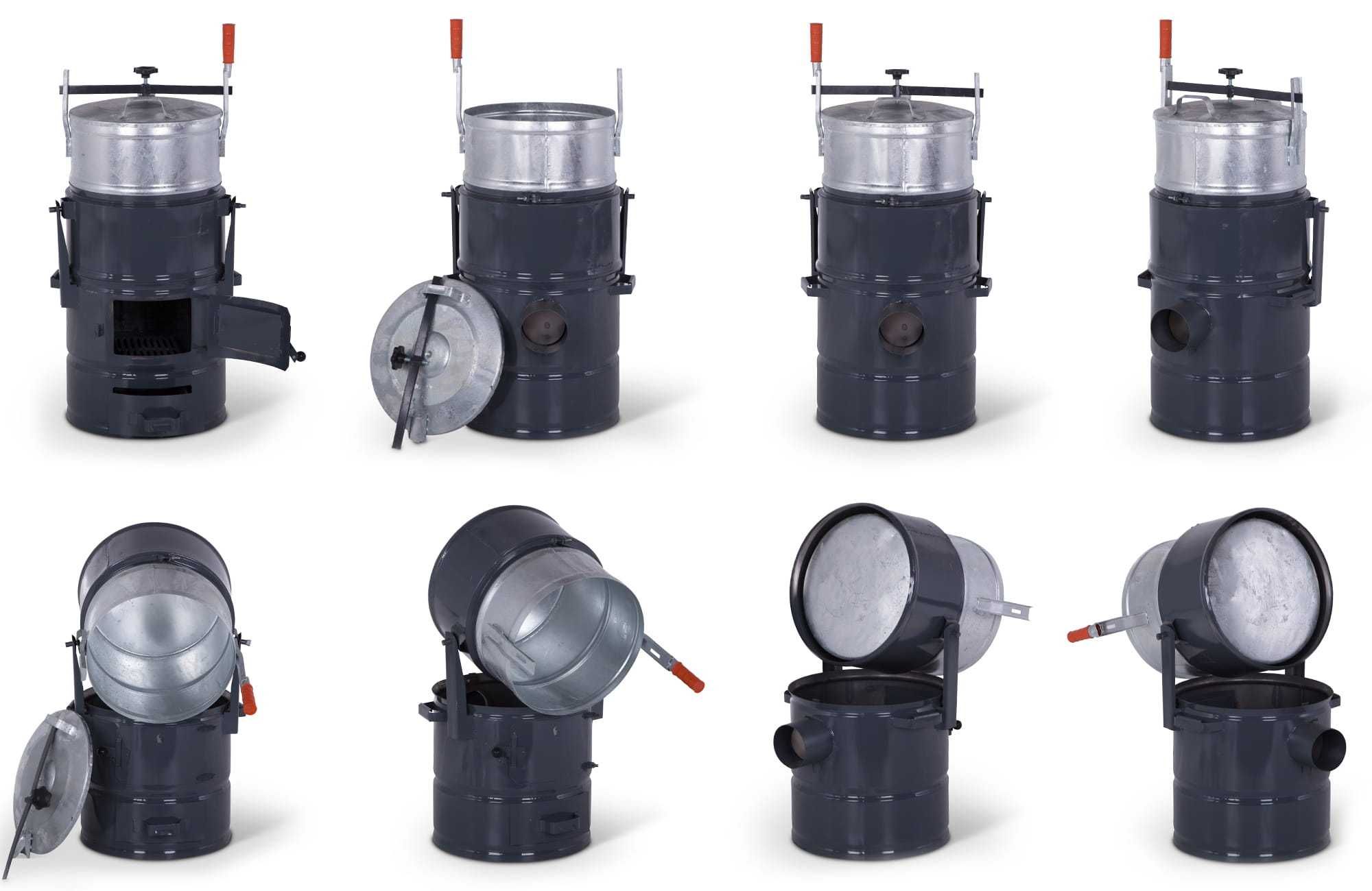 Parnik węglowy ocynkowany 60l/100l/160l Wysyłka Producent