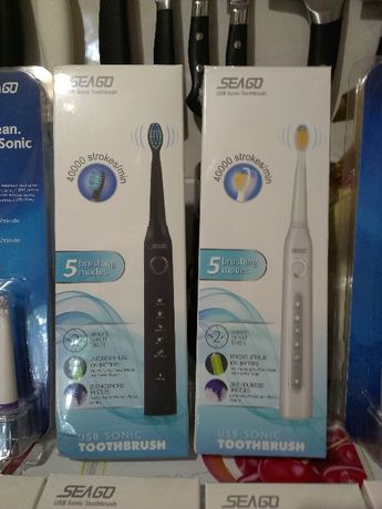 Ультразвуковая электрическая зубная щетка Seago Sg-507 (5 режимов)