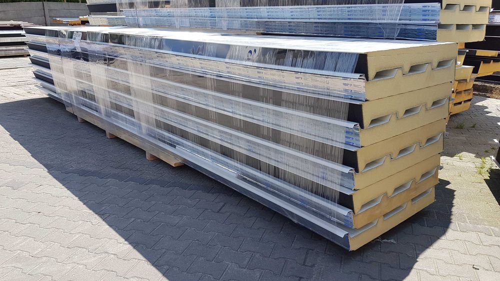 Płyta  Dachowa Warstwowa Obornicka Pokrycie Dachu  grubość: 80mm