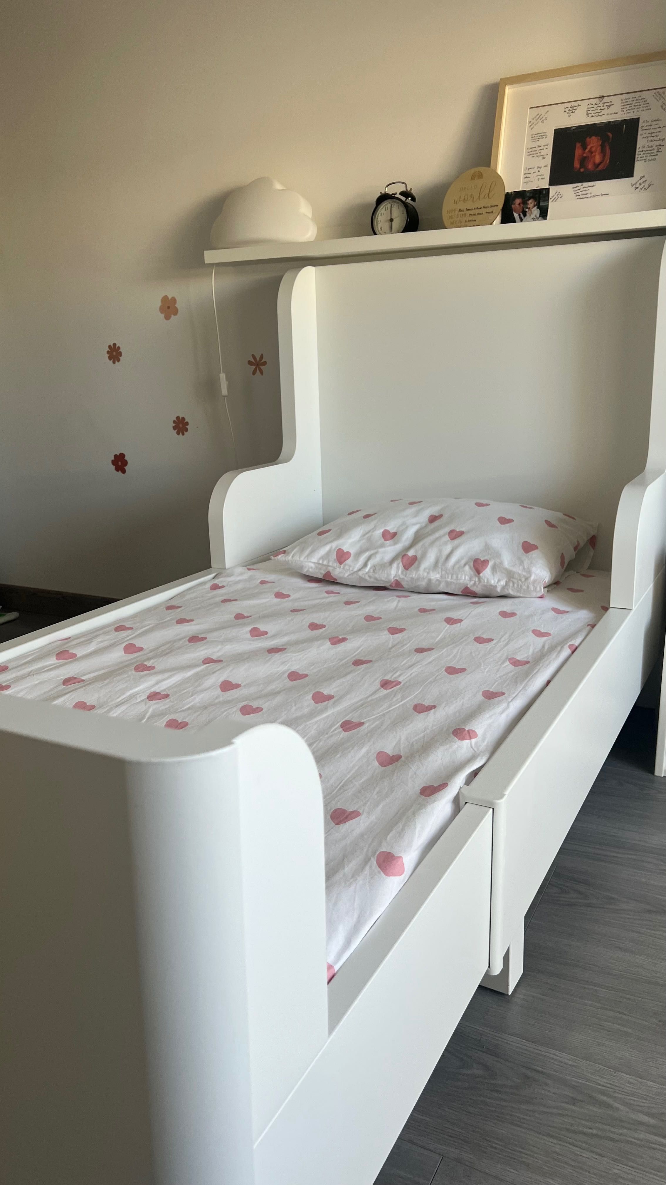 Cama extensível de criança com colchão (BUSUNGE)