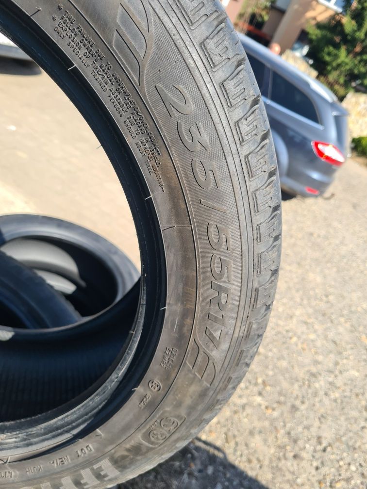 Opony letnie goodyear 235/55r17 ceną za komplet