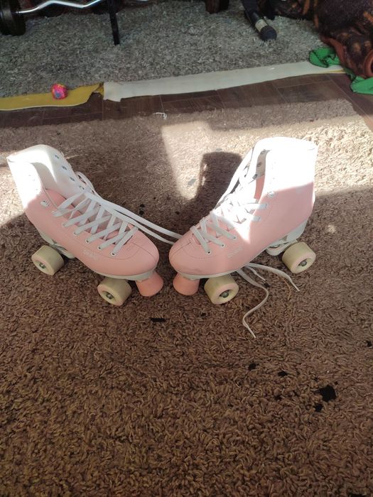 Różowe wrotki Oxelo Decathlon R 39