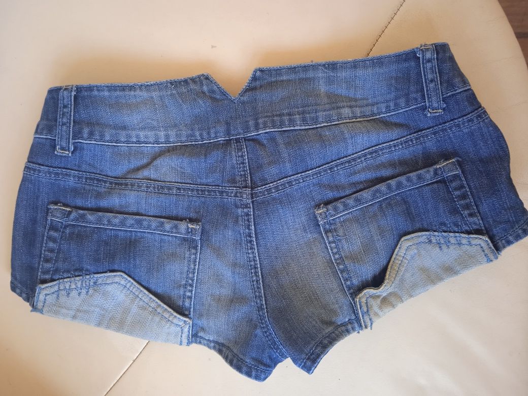 NOWE Szorty Jeansowe One Teaspoon S 36 Spodenki Biodrówki Jeans