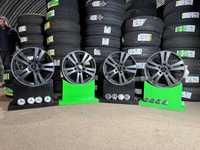 Диски титани BLACK 5x112 R16 7,5J ET45 DIA57,1 Mercedes Skoda VW LR72