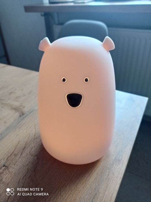 Lampka słodka dla dziewczynki LED -Miś ładowanie usb