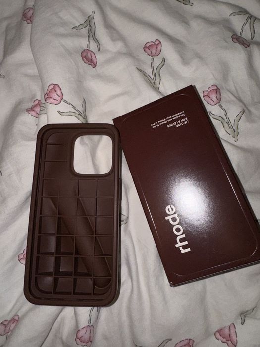 Rhode чохол на айфон 15 про (case iphone 15 pro) brown оригінал