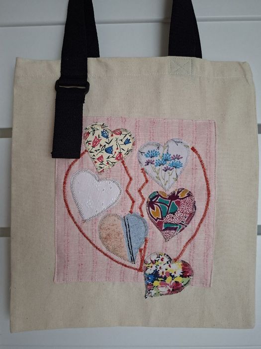 Шопери з текстильною аплікацією