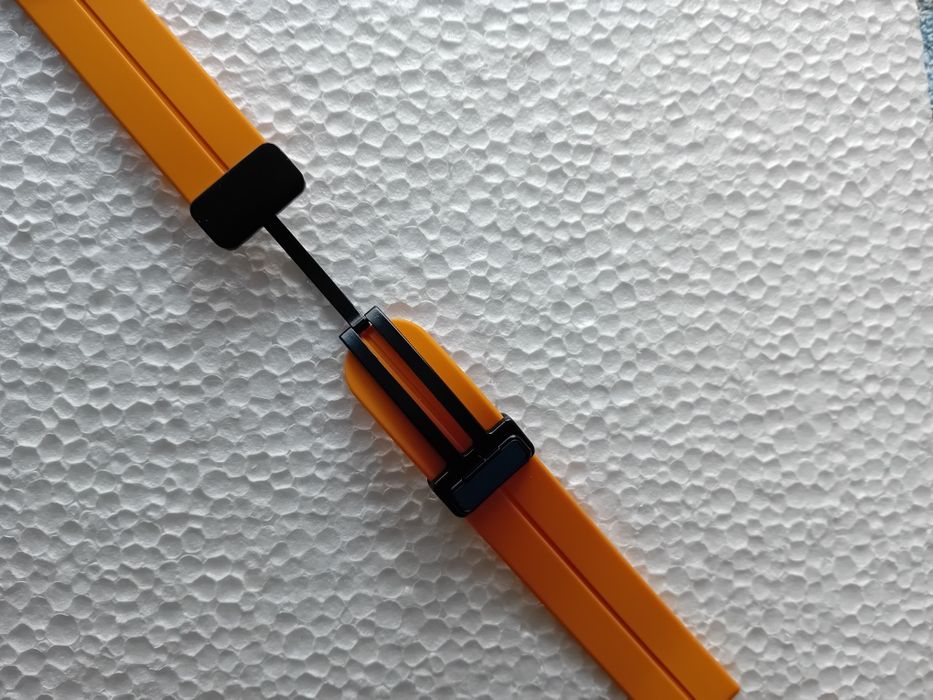 Braceletes Silicone 20mm Fecho Magnético Seiko Cauny Citizen Fortis