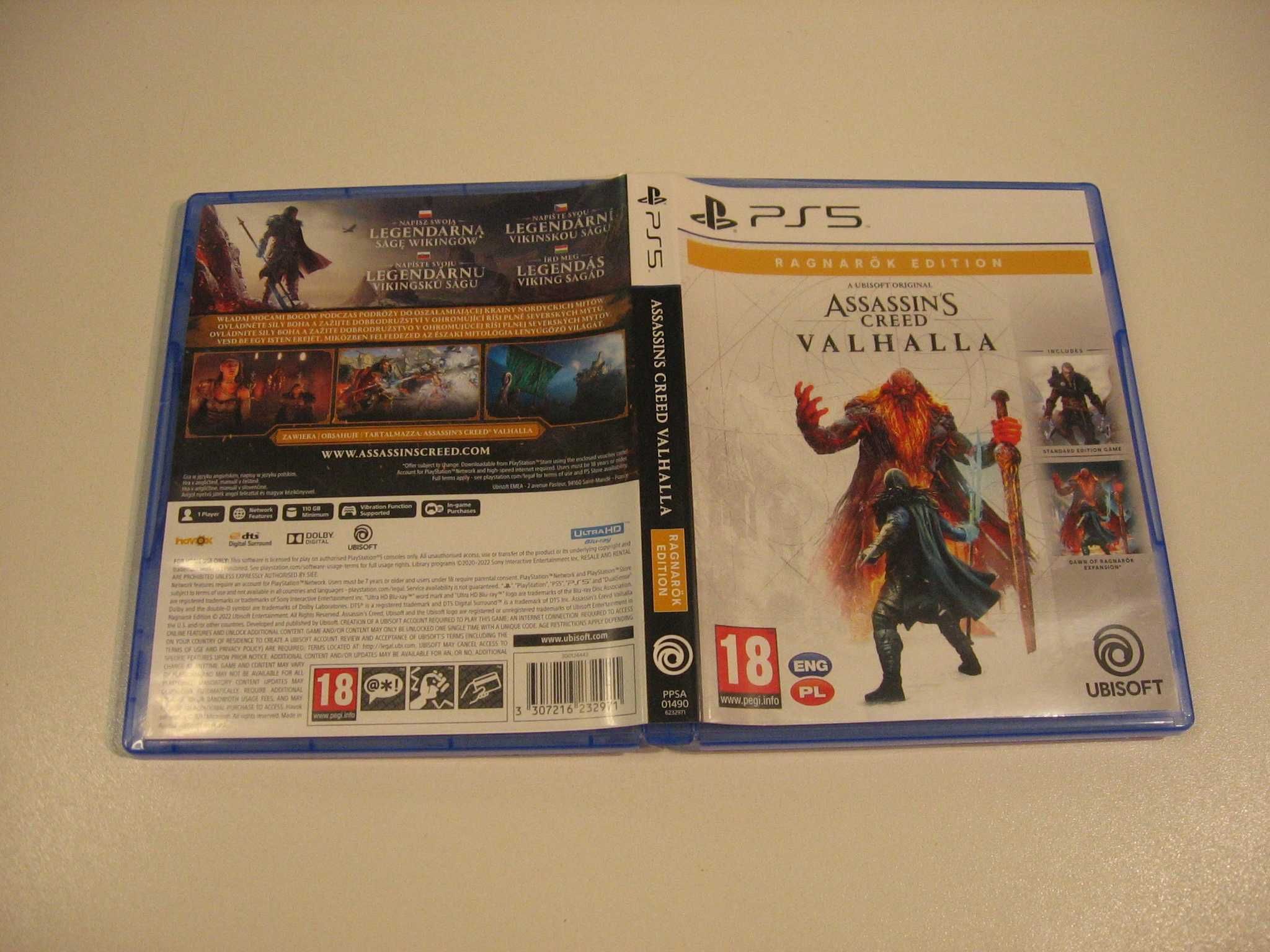 Assassins Creed Valhalla Ragnarok Edition - GRA Ps5 - Opole 3906