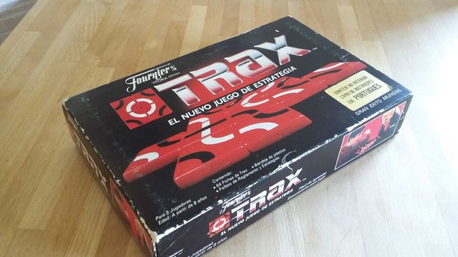 Trax - Fournier- jogo de tabuleiro anos 80