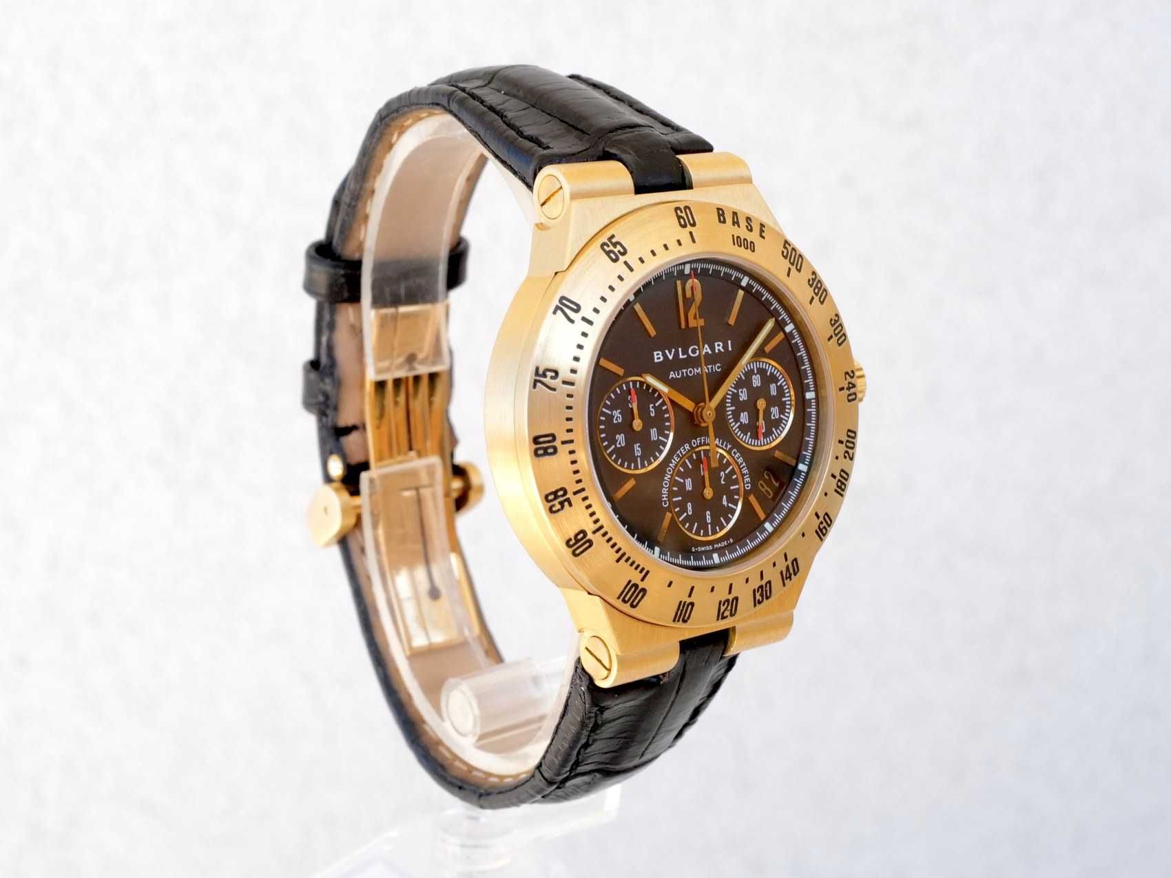 Bulgari Diagono 18K Yellow Gold 40mm