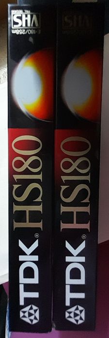 VHS cassetes novas
