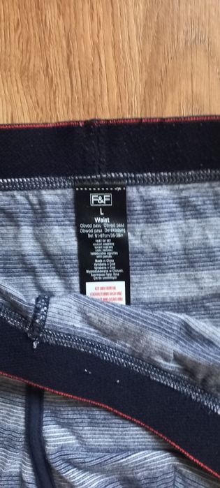 Bokserki męskie firma f&f rozmiar L dwie sztuki