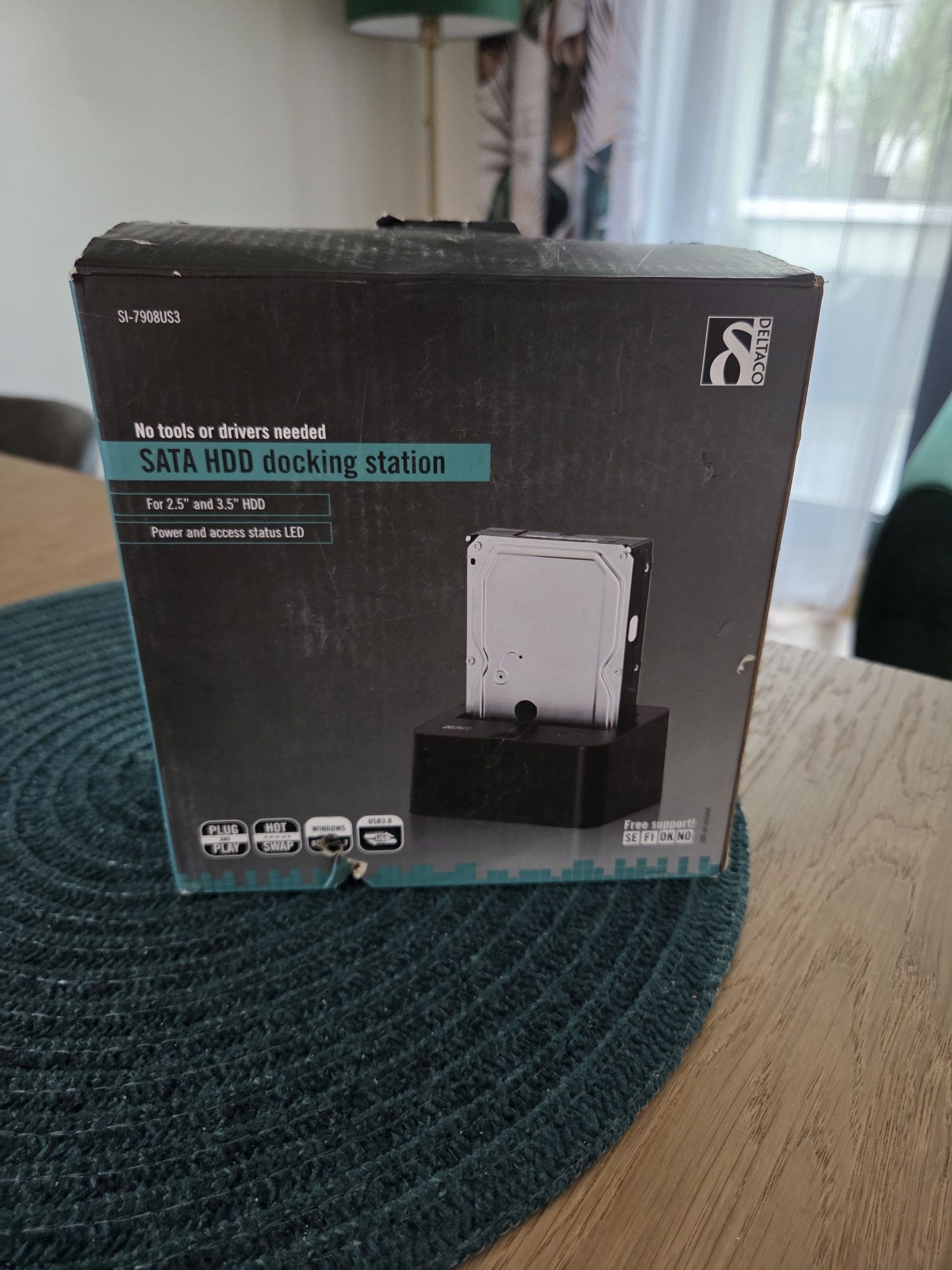 Czytnik Dysków Deltaco SATA Hdd