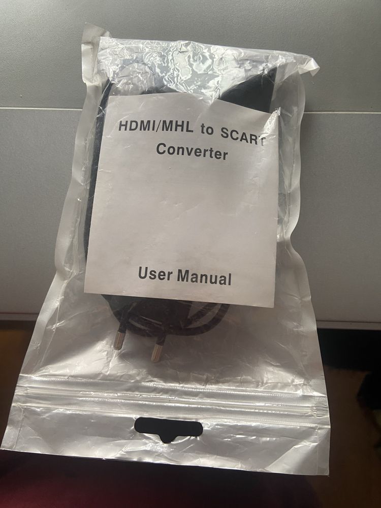 Scart to hdmi converter
