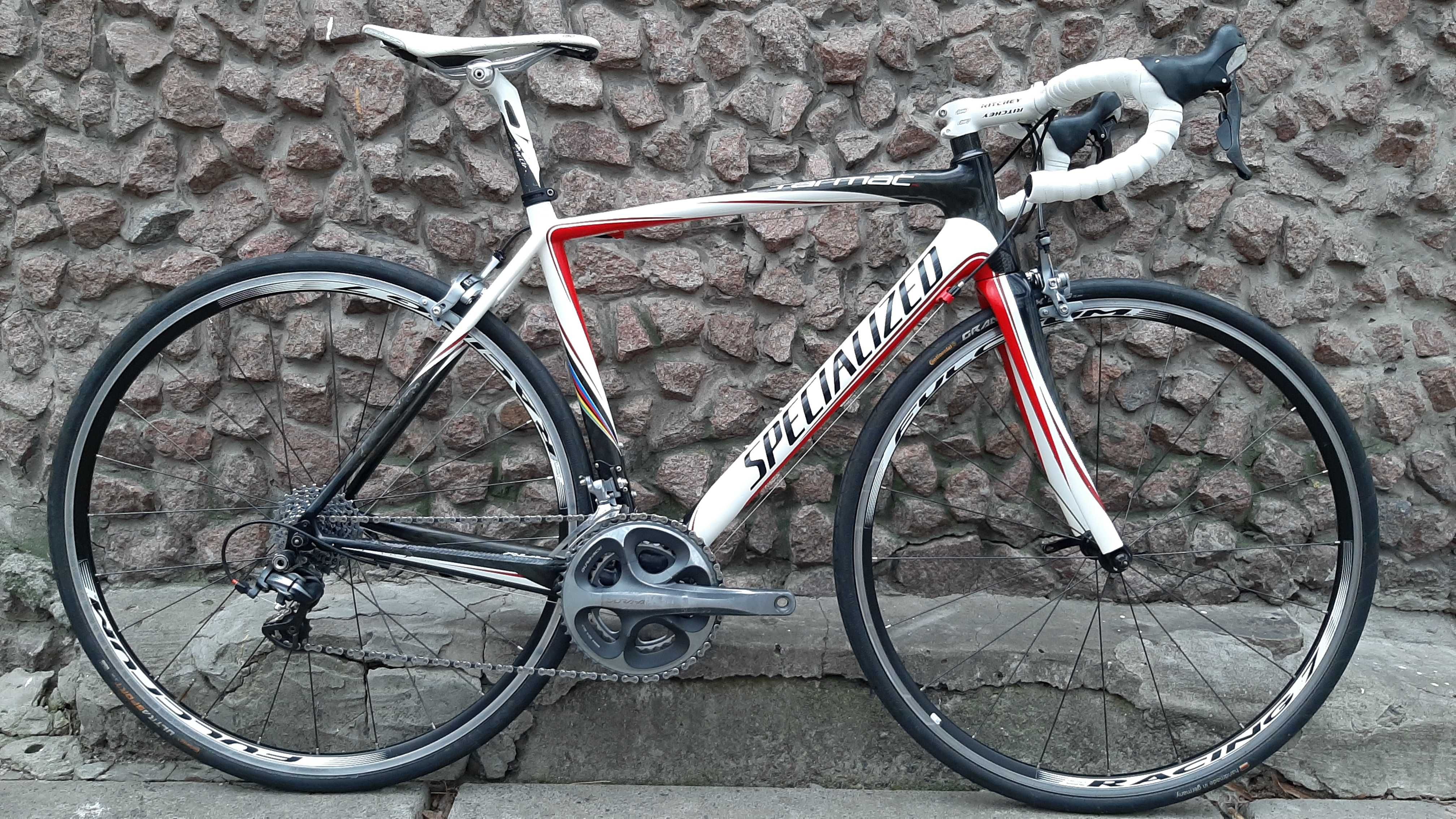 Велосипед шосейний карбоновий Specialized Tarmac Pro SL, М (54см)