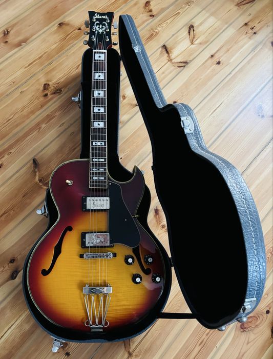 Ibanez Artist 2616 CS 1973 rok jak Gibson ES 175 jazz made in japan