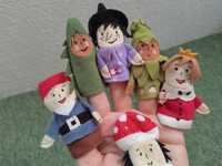 Conjunto Ikea Jatteliten Finger Puppet Royal, 6 fantoches de dedos