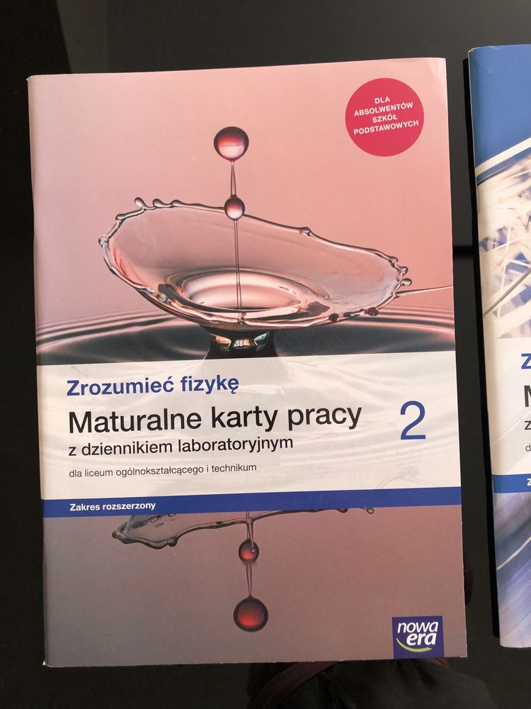 Zrozumieć  fizykę Maturane karty pracy 1 i 2