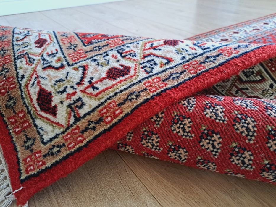 Elegancki Indyjski ręcznie tkany wełniany chodnik Mir 70x280cm.nr 1515