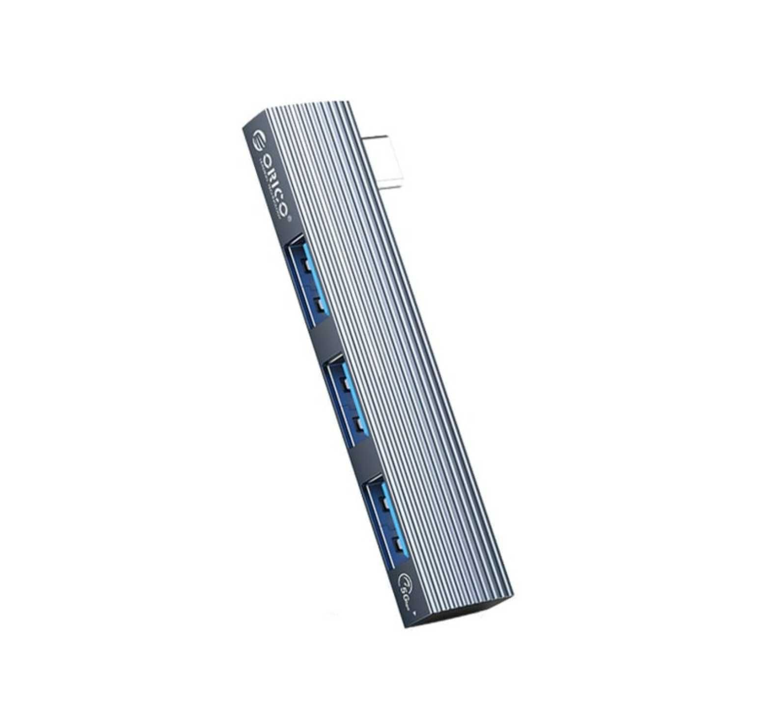Rozdzielacz HUB USB-C 3x USB 3.2 5Gbps Orico Nowy Gwarancja 2 Lata