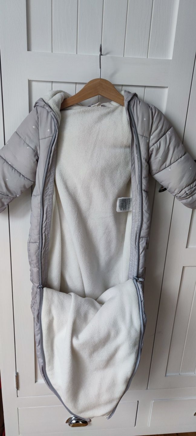 Śpiwór zimowy niemowlęcy - H&M r. 62/68