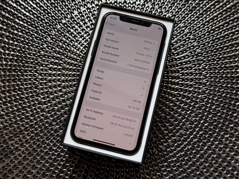 Ідеал! Apple Iphone 11 Pro 64GB Black Neverlock Батарея 93%