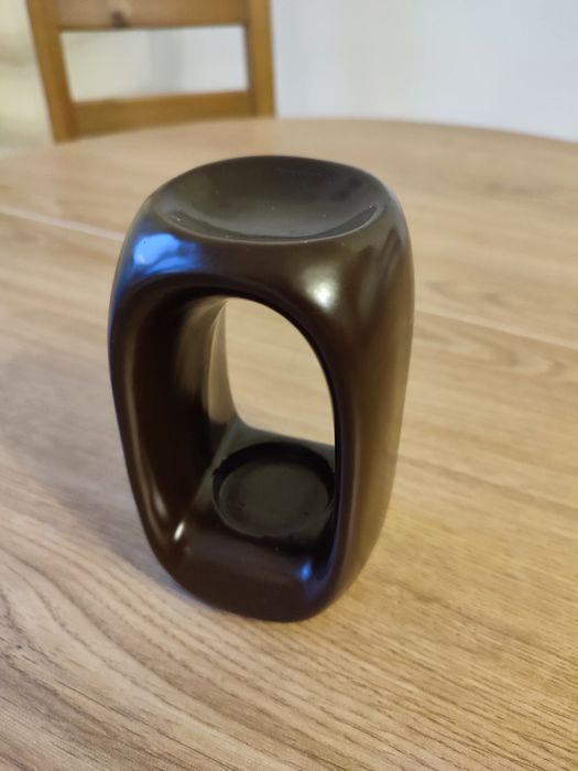 Kominek brązowy na tealight. Stan bardzo dobry