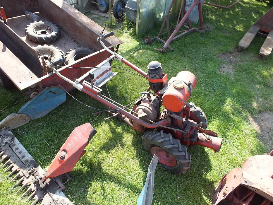 Kosiarka Listwowa MF-70 z Przyczepą + Osprzęt Całość + Kurier ŚLĄSK