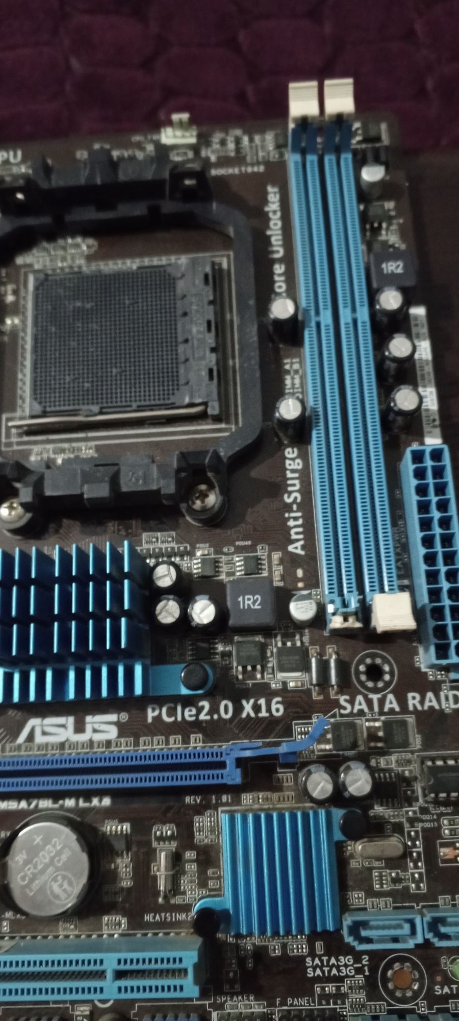 Материнська плата ASUS M5A78L-M LX3  Socket AM3+