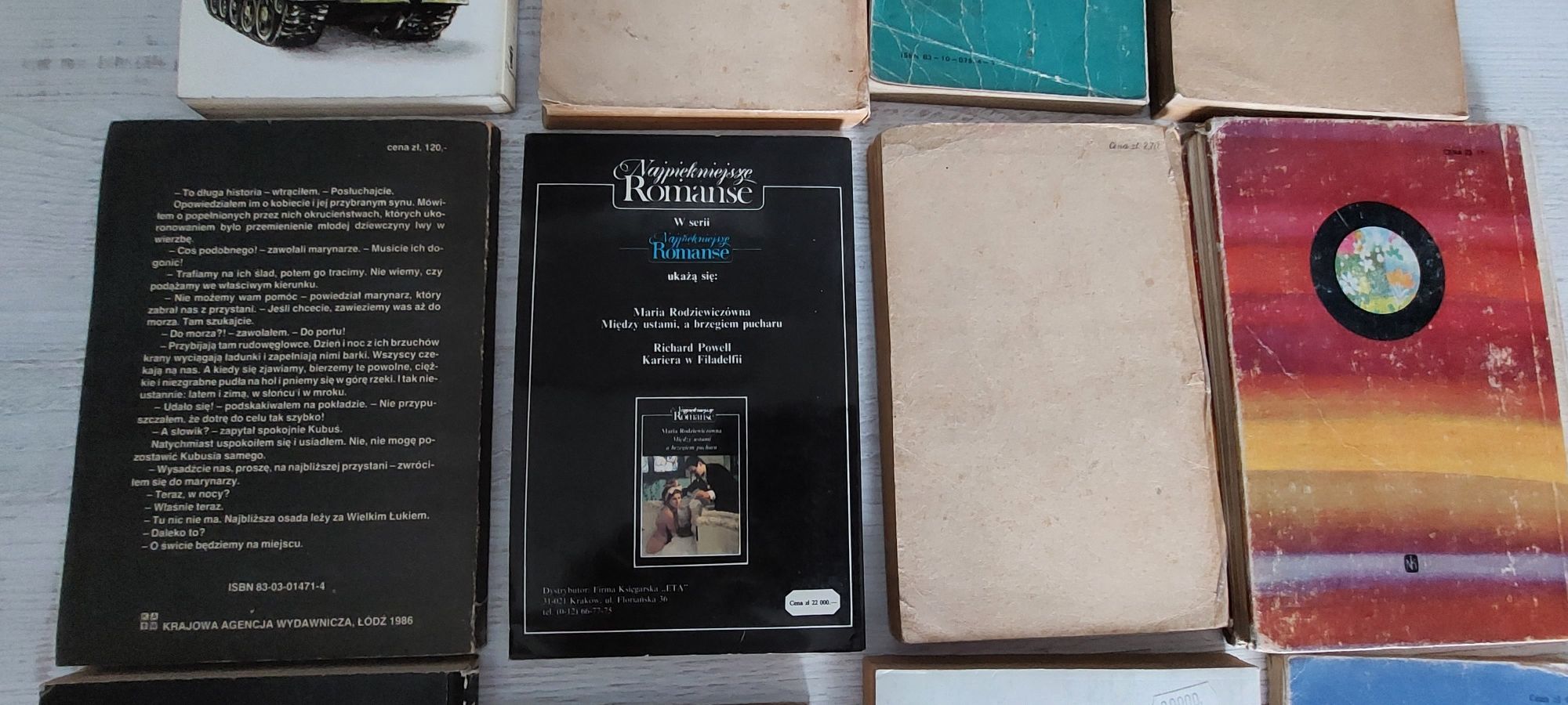 Zestaw 12 książek np jeźdźcy apokalipsy, sahara, Kramer kontra Kramer