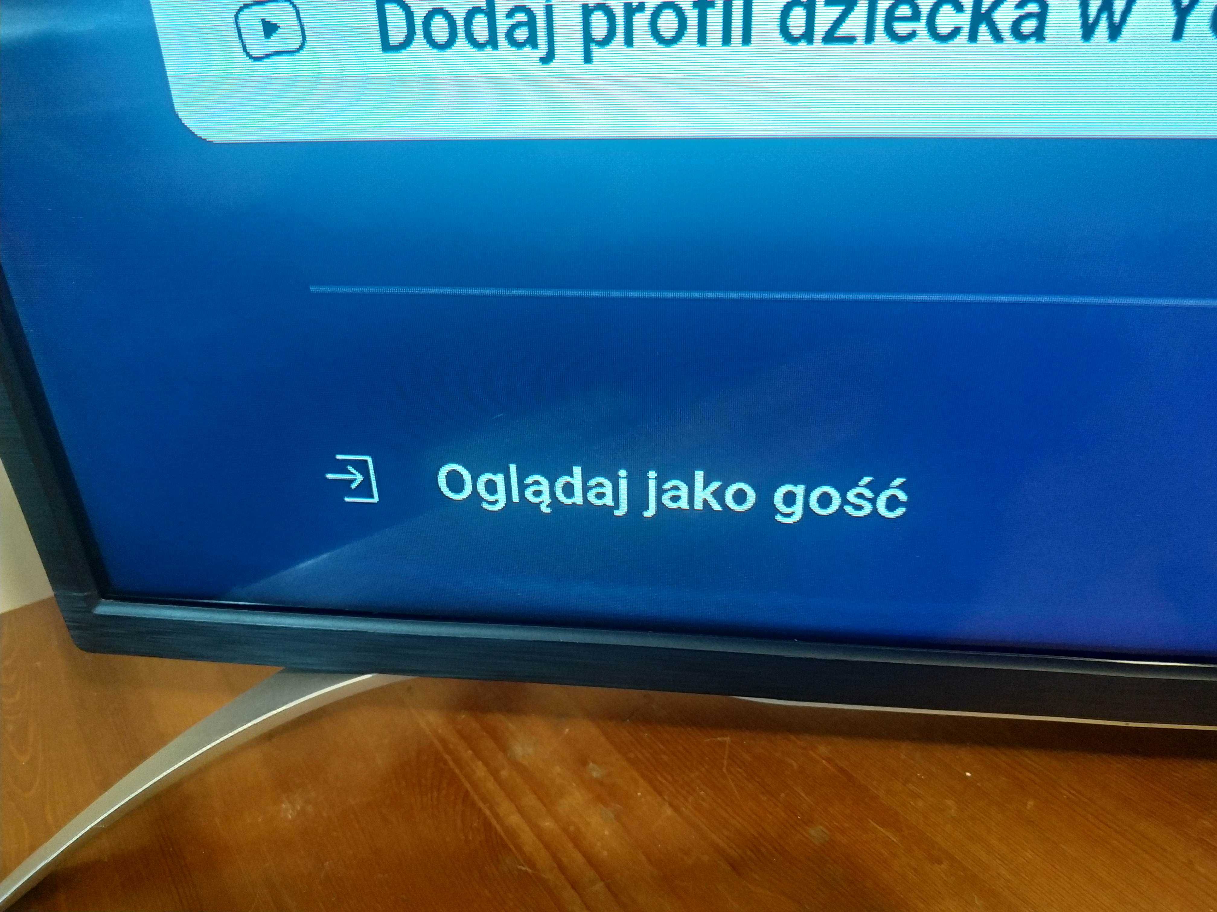 Tv 40" Sharp + Smart TV dekoder WIFI Android YouTube Netflix