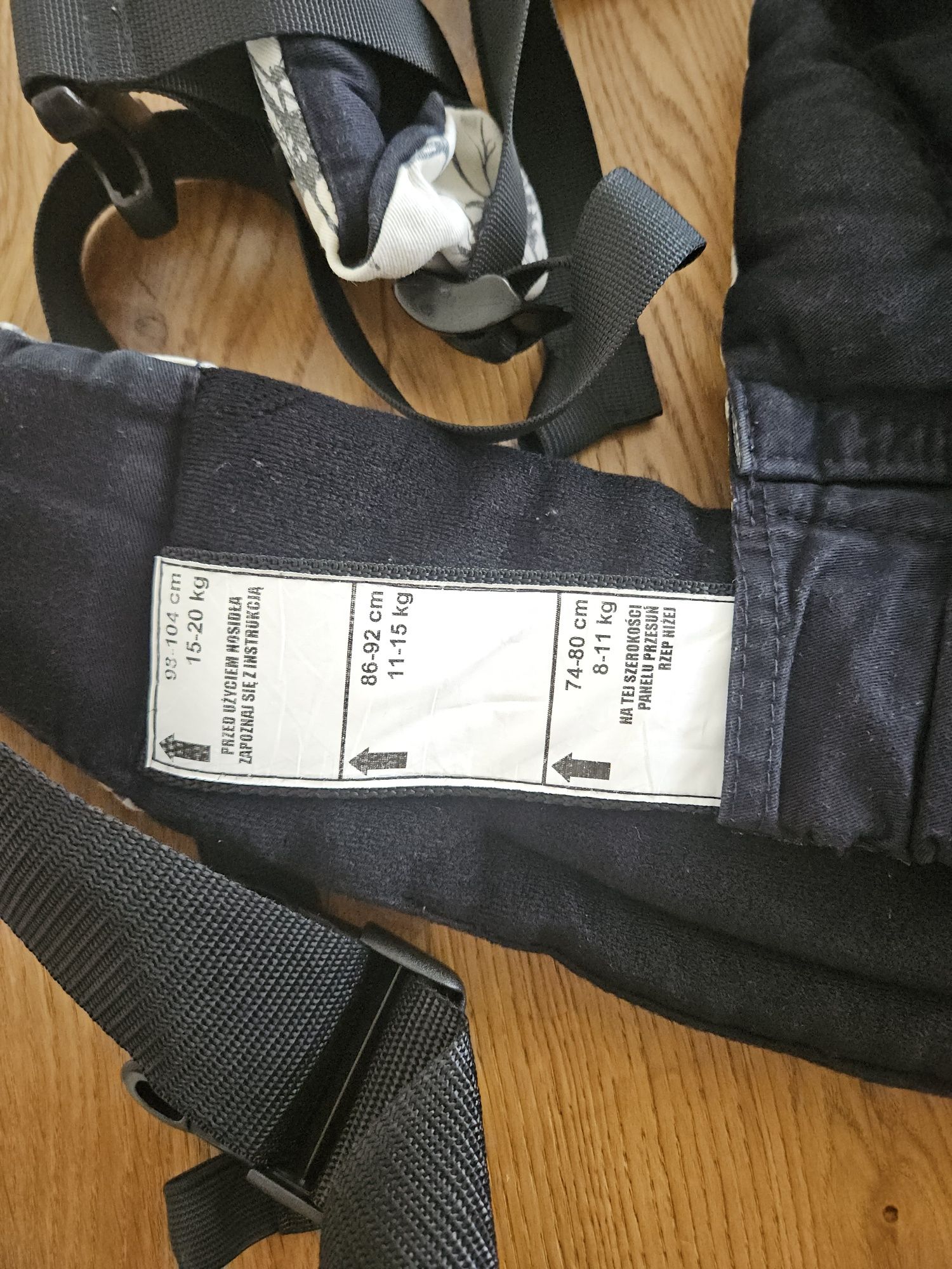 Keiki hug nosidło ergonomiczne z regulowanym pasem