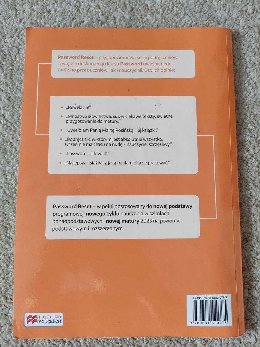 Password reset A2+/B1